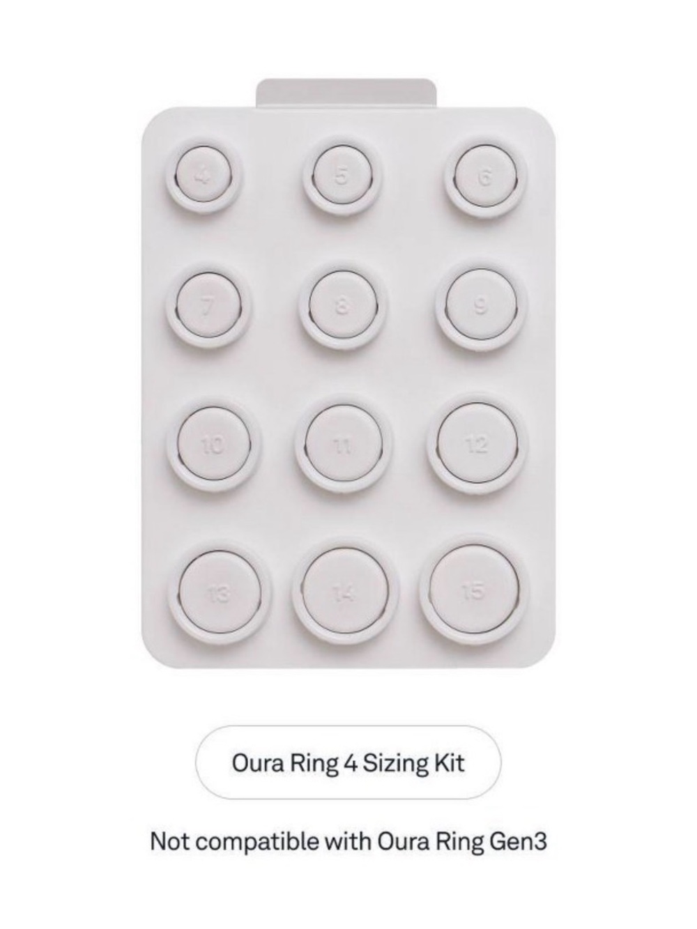 Oura ring 4 sizing kit - Picture 2 of 5